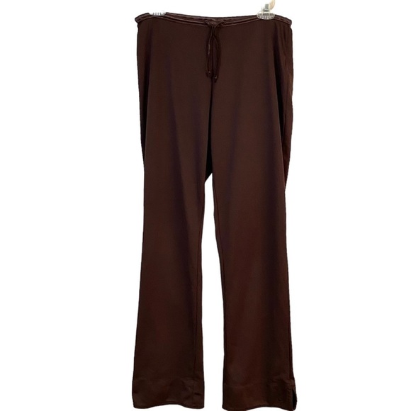 Nike Sphere Dry Brown Athletic Drawstring Pants Medium 8-10 Active Workout - Picture 1 of 14